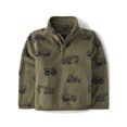 thumbnail image 1 of The Children's Place Toddler Boys Long Sleeve Microfleece Half Zip Pullover, Sizes 12M-5T, 1 of 3