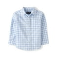 thumbnail image 1 of The Children's Place Toddler Boys Long Sleeve Woven Button Up Shirt, Sizes 2T-5T, 1 of 3