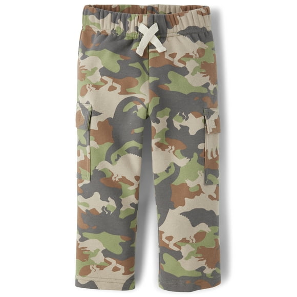 Toddler Boys Pull-On Relaxed Fit Cargo Pant, Sizes 6M-5T