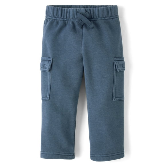 The Children's Place Toddler Boys Pull-On Relaxed Fit Cargo Pant, Sizes 6M-5T
