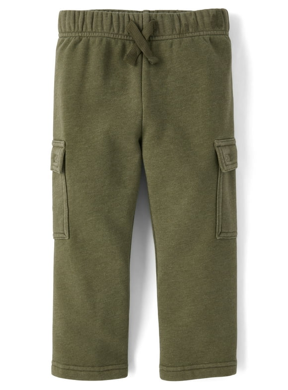 Toddler Boys Pull-On Relaxed Fit Cargo Pant, Sizes 6M-5T