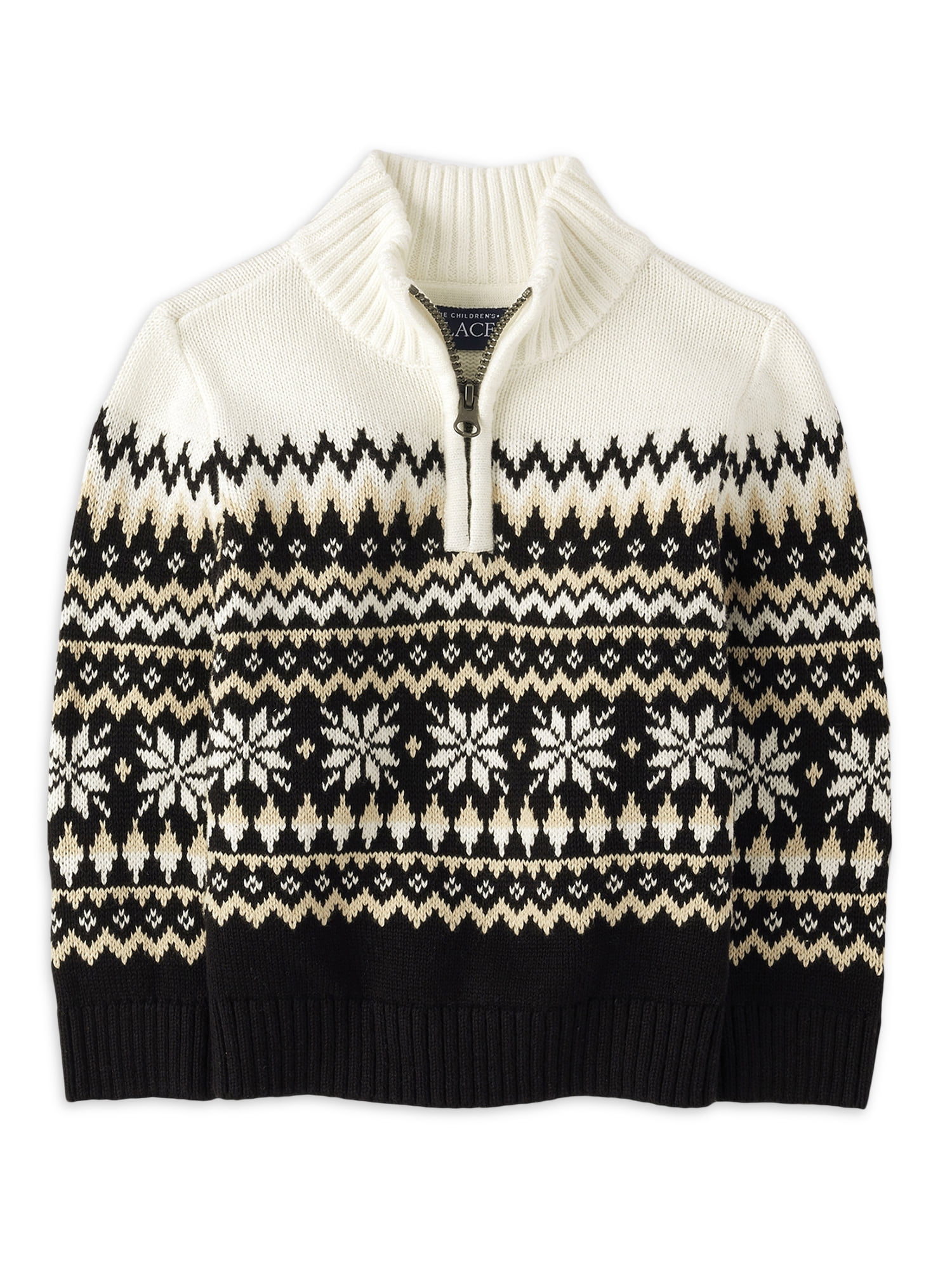 The Children's Place Toddler Boys QuarterZip Sweater, Sizes 6M5T