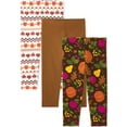 thumbnail image 1 of The Children's Place Toddler Girl Legging 3-Pack Set, Sizes 12-5T, 1 of 3