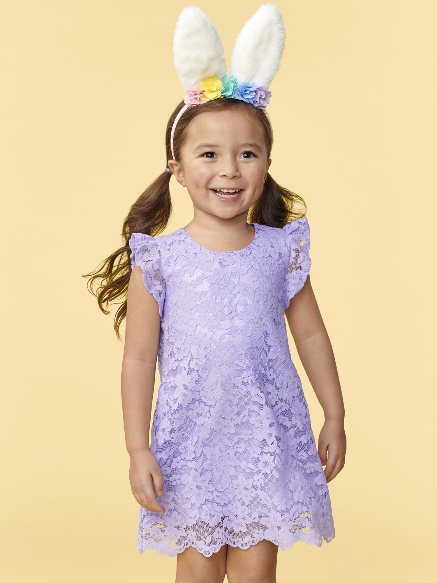 The Children's Place Toddler Girl Ruffle Dress, Sizes 12M5T