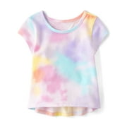 The Children's Place Toddler Girl's Short Sleeve Hi-Lo Tee, Sizes 2T-5T