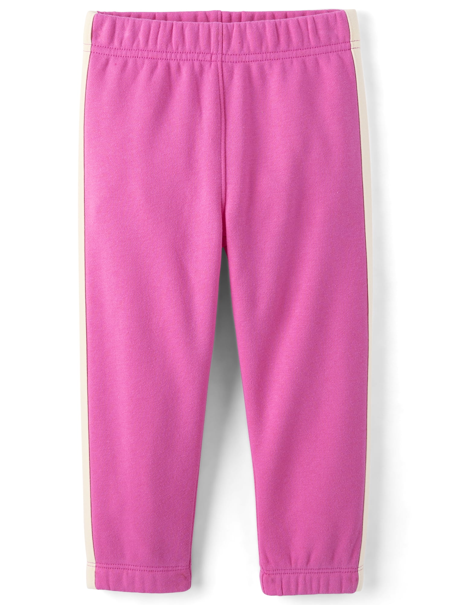The Children's Place Toddler Girls Active Side Stripe Premium Fleece Jogger Pants, Sizes 12M-5T