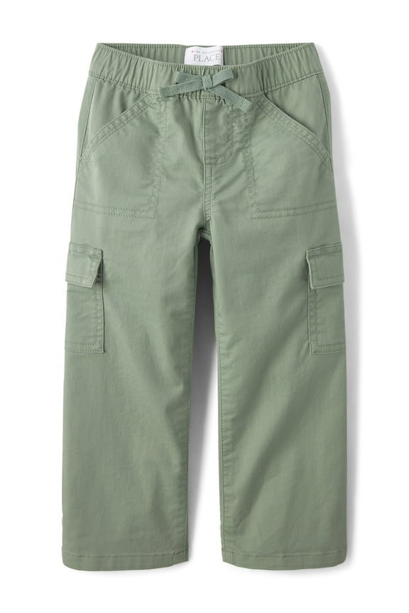 Toddler Girls Baggy Fit Cargo Pant, Sizes 6M-5T