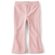 The Children's Place Toddler Girls Cozy Pull-On Microfleece Flare Sweatpants, Sizes 12M-5T