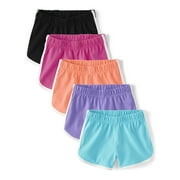 The Children's Place Toddler Girls Dolphin Shorts, 5-Pack, Sizes 2T-5T