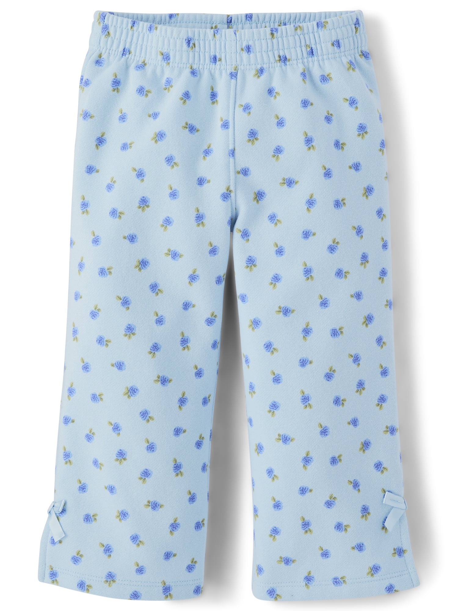 The Children's Place Toddler Girls Fleece Wide Leg Lounge Pants, Sizes 12M-5T