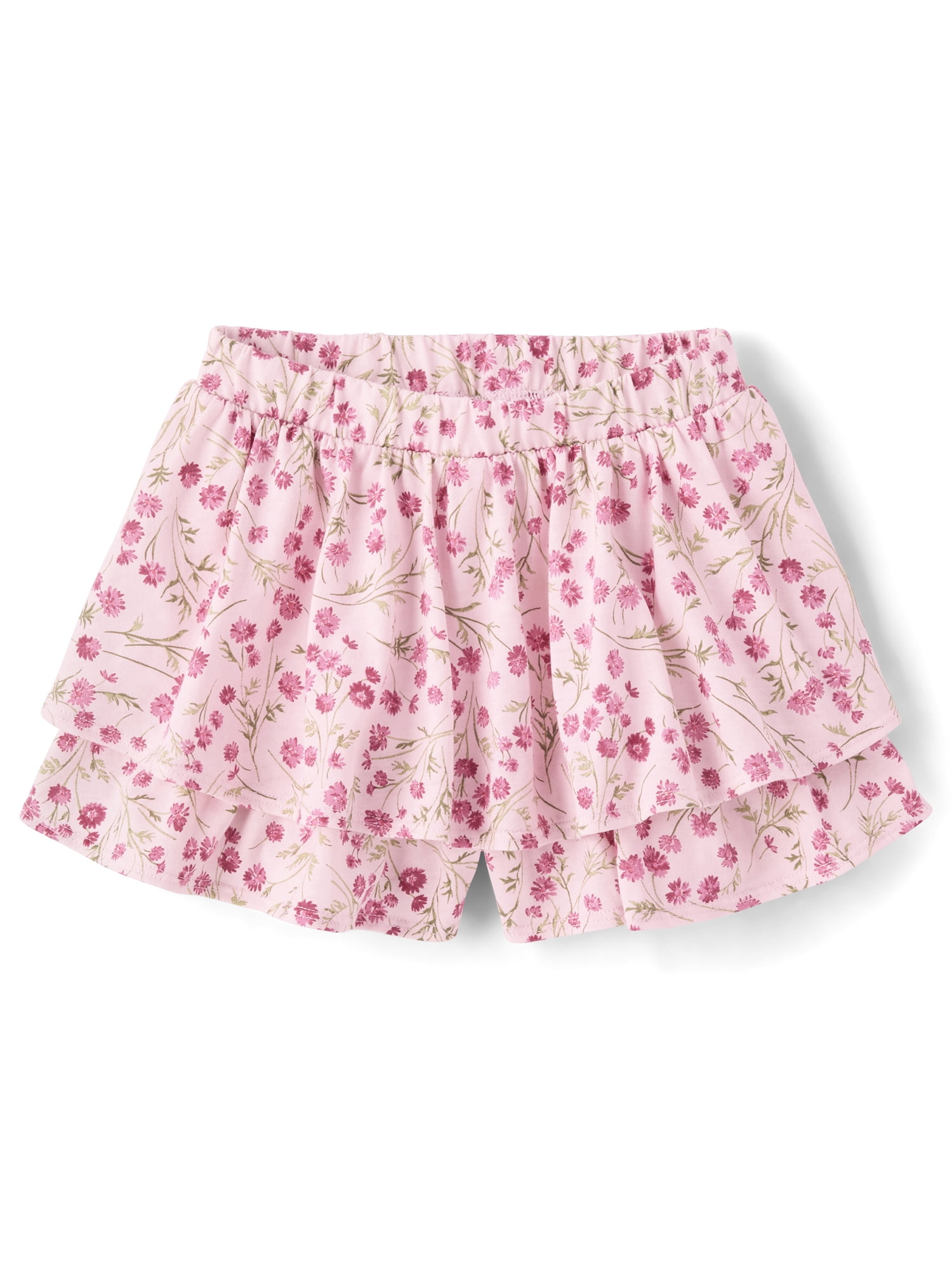 The Children's Place Toddler Girls Floral Tiered Ruffle Skort, Sizes 12M-5T