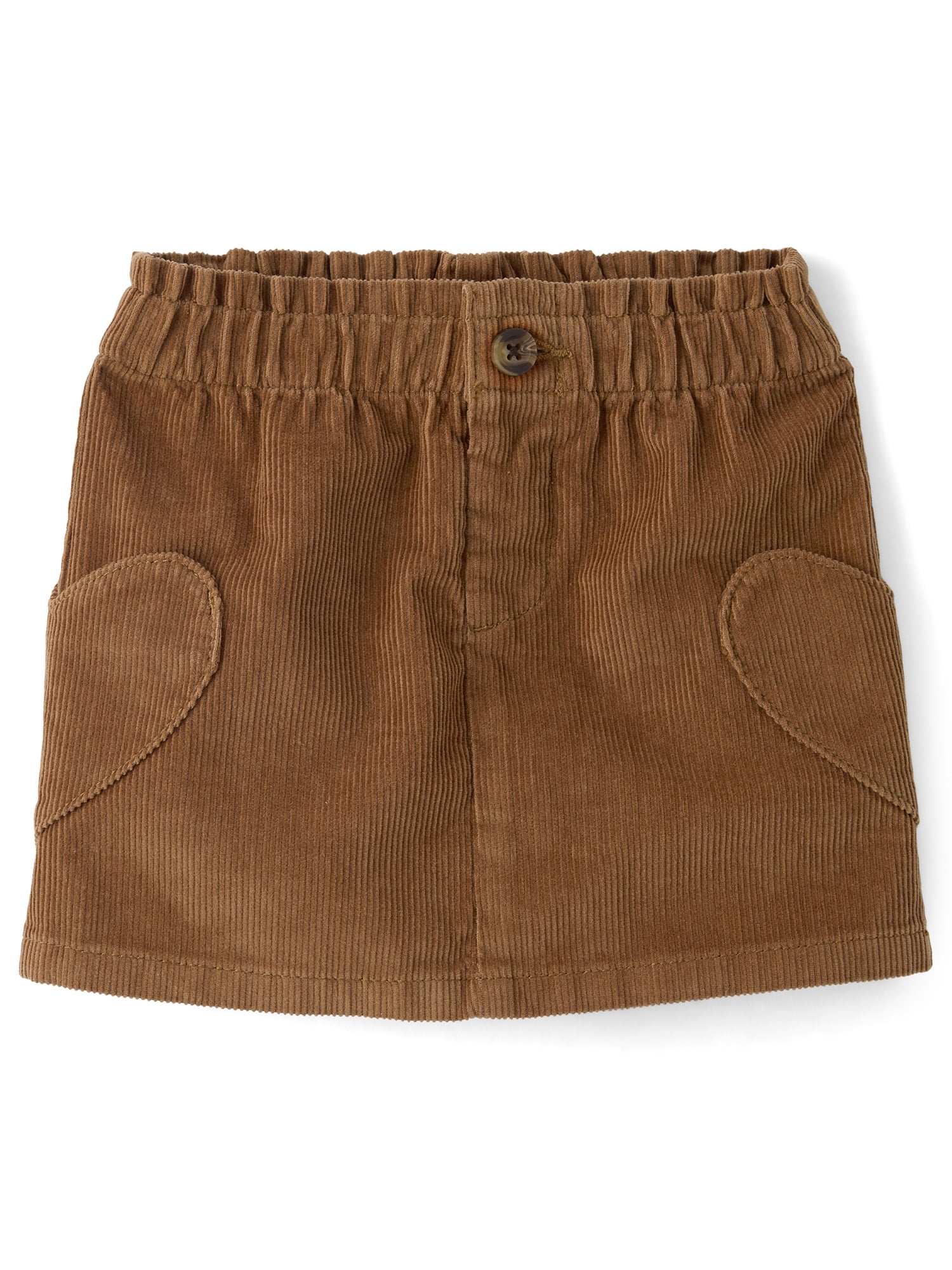 The Children's Place Toddler Girls Heart Pocket Corduroy Skirt, Sizes 12M-5T