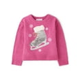 thumbnail image 1 of The Children's Place Toddler Girls Long Sleeve Sequin Sweater, Sizes 12M-5T, 1 of 3