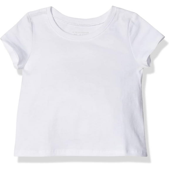 The Children's Place Toddler Girls Short Sleeve Layering T-Shirt, Sizes 9M-5T