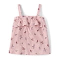 thumbnail image 1 of The Children's Place Toddler Girls Sleeveless Crinkle Ruffle Tank Top, Sizes 12M-5T, 1 of 3