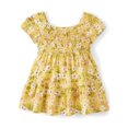 thumbnail image 1 of The Children's Place Toddler Girls Smocked Dress, Spring, Summer, Sizes 2T-5T, 1 of 3