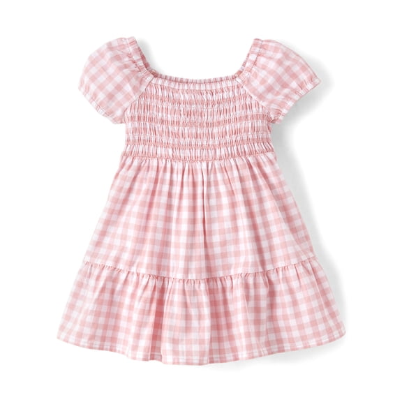 The Children's Place Toddler Girls Smocked Dress, Spring, Summer, Sizes 2T-5T