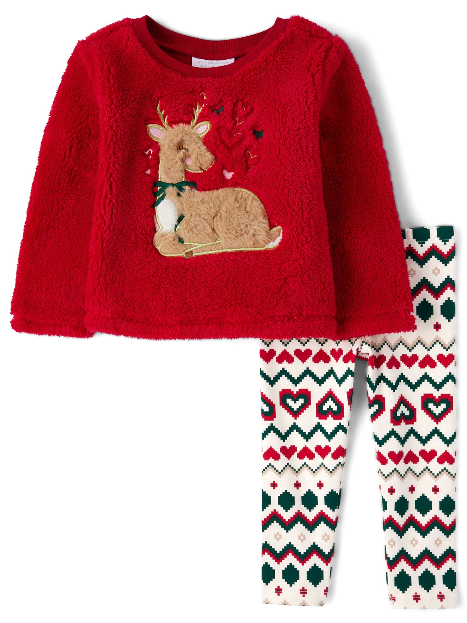 The Children's Place Toddler Girls Sweatshirt & Leggings Set, 2-Piece, Sizes 12M-5T