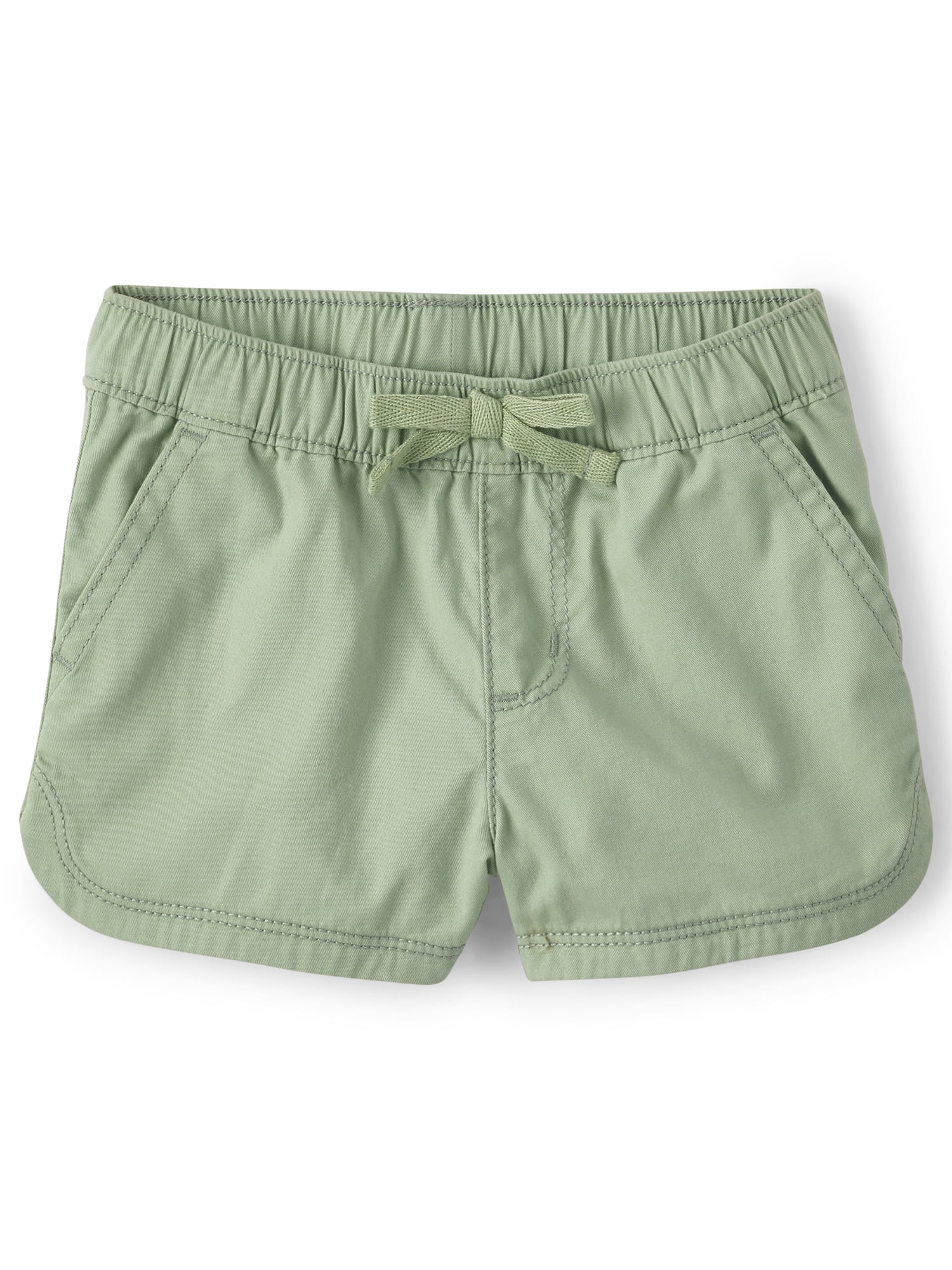 The Children's Place Baby and Toddler Girls Twill Pull-On Short Sizes, 6M-5T