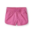 thumbnail image 1 of The Children's Place Baby and Toddler Girls Twill Pull-On Short Sizes, 6M-5T, 1 of 3