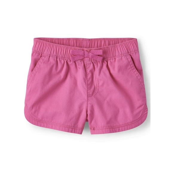 The Children's Place Baby and Toddler Girls Twill Pull-On Short Sizes, 6M-5T