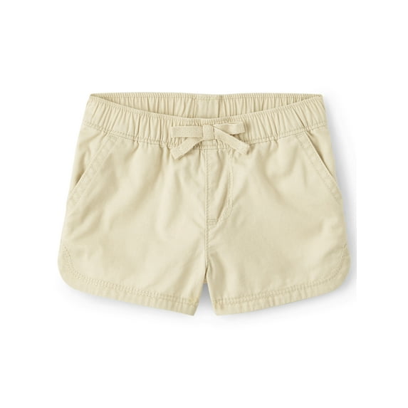 The Children's Place Baby and Toddler Girls Twill Pull-On Short Sizes, 6M-5T