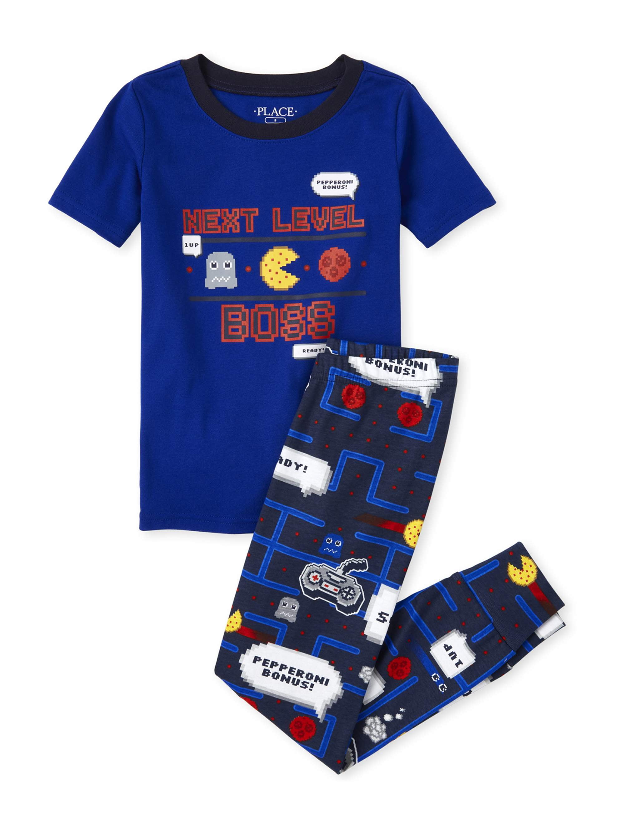 The Childrens Place Boys 4 10 Short Sleeve Next Level Boss