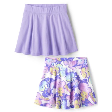 The Childrens Place Girls 2-Pack Skort, Sizes XS-XXL