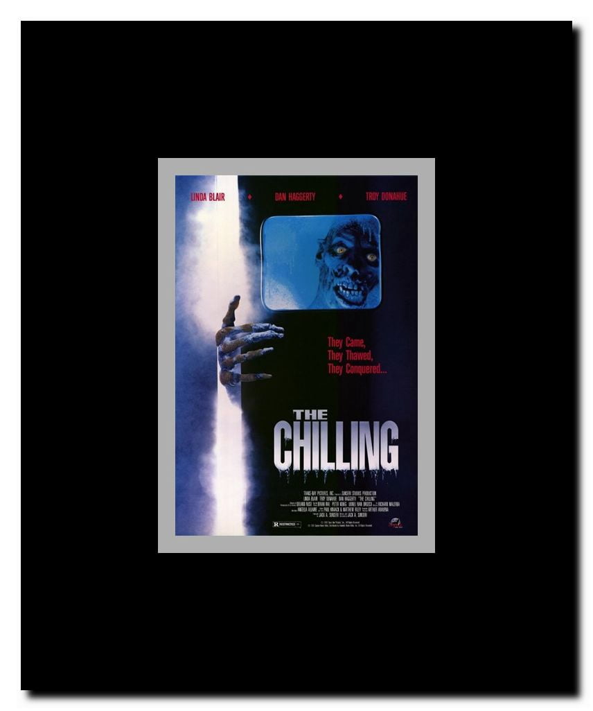 The Chilling Framed Movie Poster