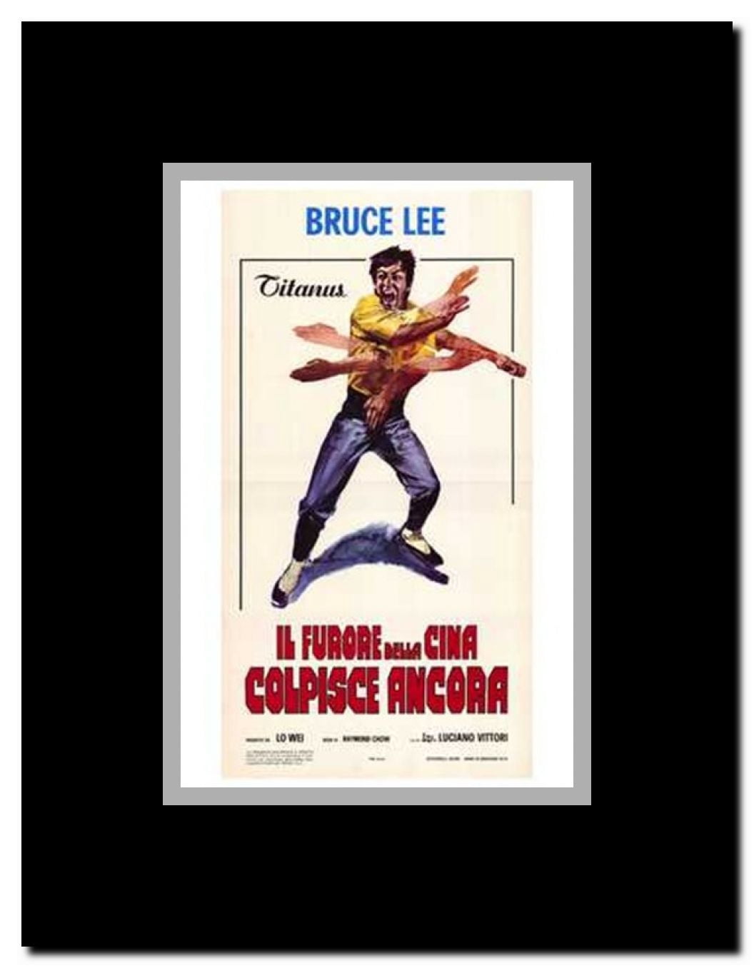 The Chinese Connection Framed Movie Poster