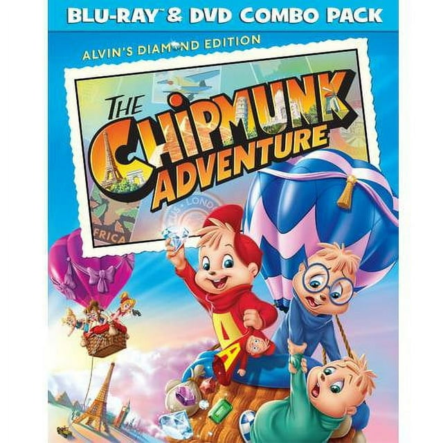 The Chipmunk Adventure (Alvin's Diamond Edition) (Blu-ray + DVD)