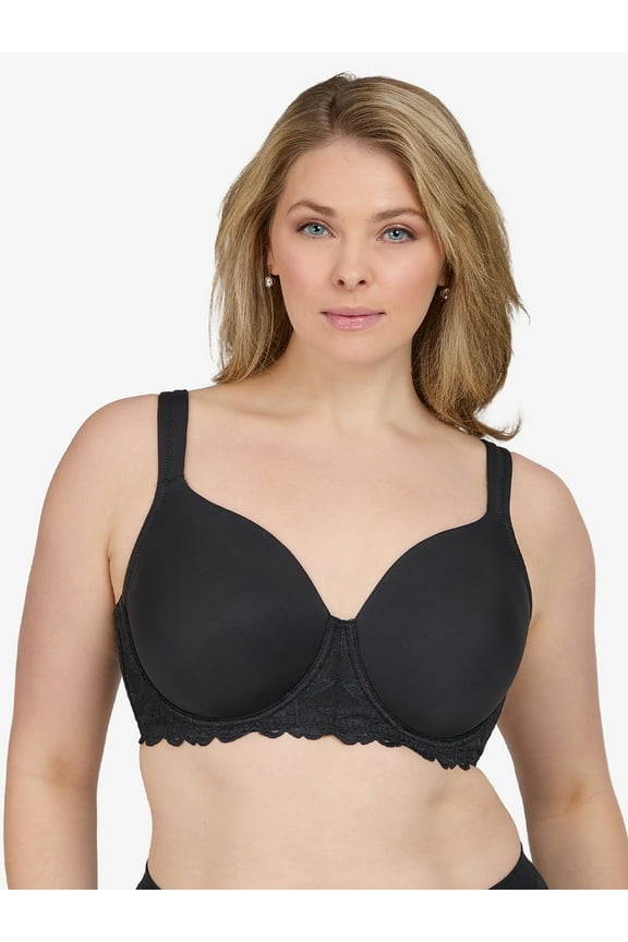 , The Chloe, Lace Band Tshirt Bra, Lightly Padded, Underwire Support, Full Coverage, Smoothing, Lift and Contour (Women's & Women's Plus)