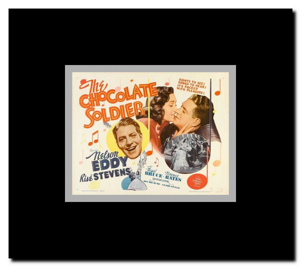 The Chocolate Soldier Framed Movie Poster