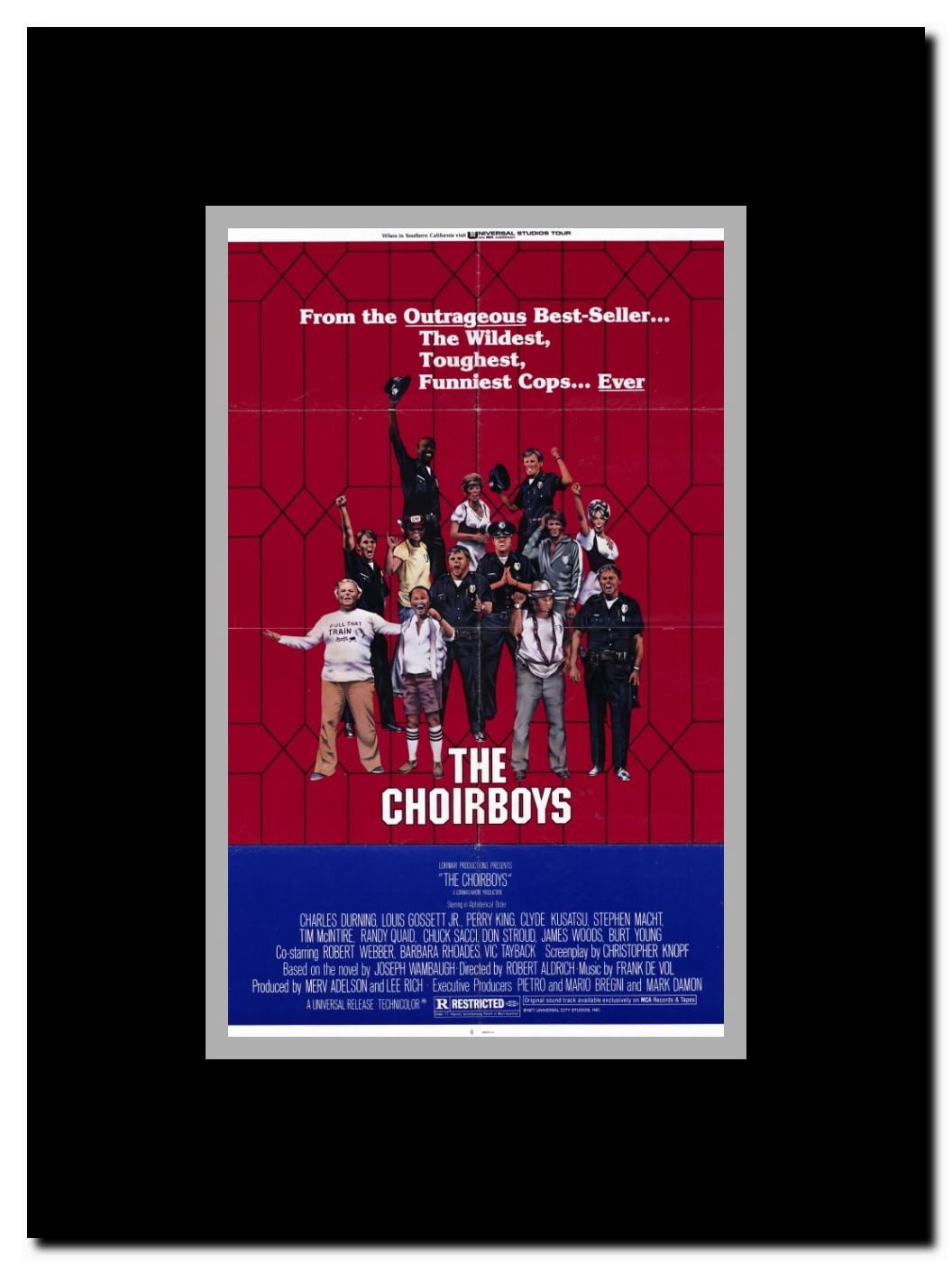 The Choirboys Framed Movie Poster