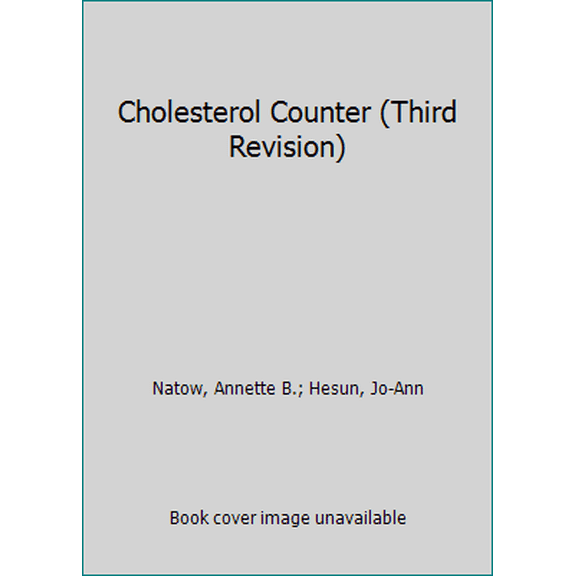 Pre-Owned Cholesterol Counter (Third Revision) (Paperback) 0671751735 9780671751739