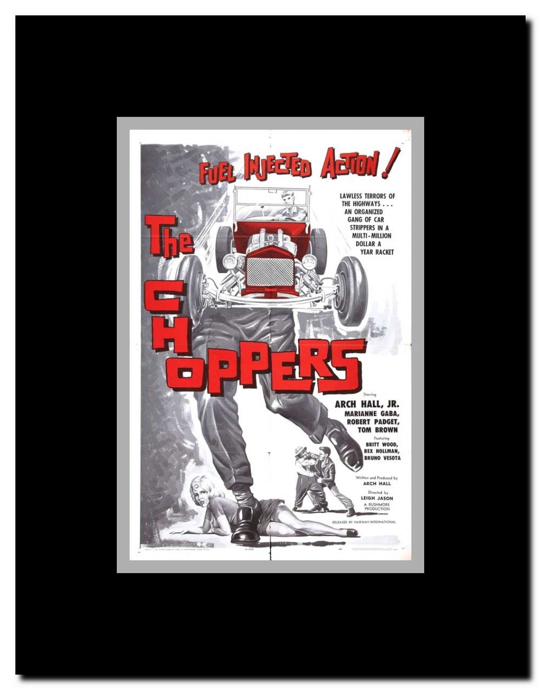The Choppers Framed Movie Poster