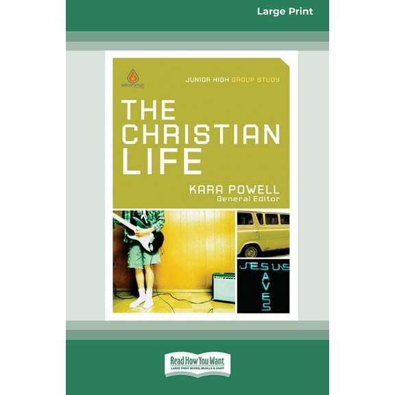 The Christian Life: Junior High Group Study (16pt Large Print Edition), (Paperback)