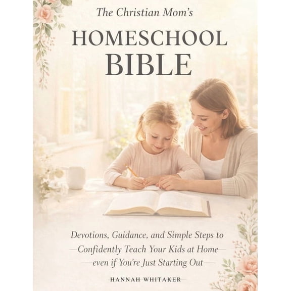 The Christian Mom's HomeSchool Bible: Devotions, Guidance, and Simple Steps to Confidently Teach your Kids at Home even , (Paperback)