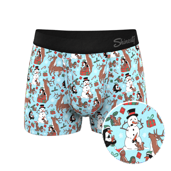 The Christmas Key Party - Shinesty Christmas Characters Ball Hammock Pouch Trunks Underwear  Small