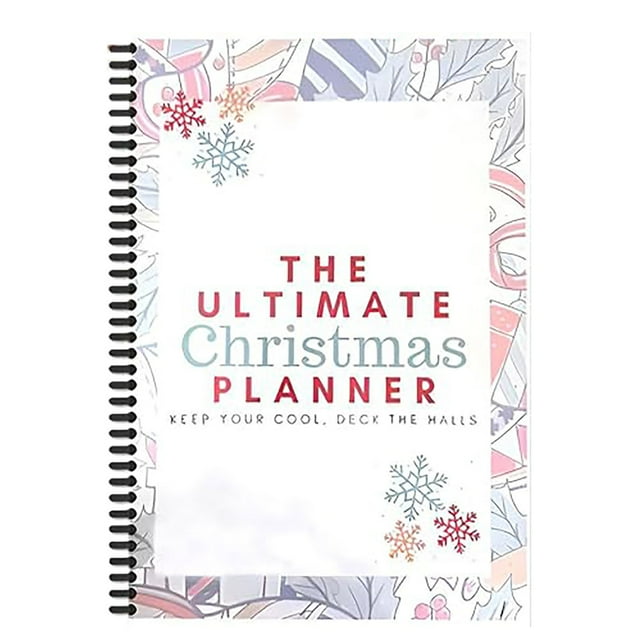 The Christmas Planner 2024 Christmas Holiday Organizer Planner Book