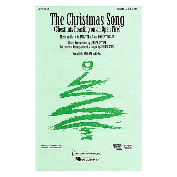 Hal Leonard The Christmas Song (Chestnuts Roasting on an Open Fire) ShowTrax CD Arranged by Audrey Snyder
