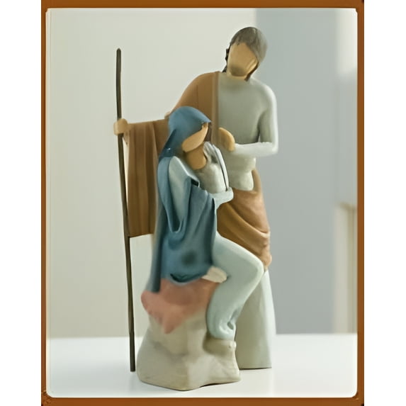Demdaco - Willow Tree Figurine - "The Christmas Story"
