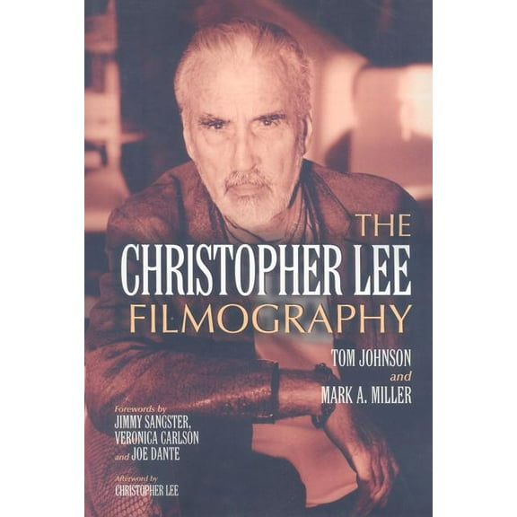The Christopher Lee Filmography (Paperback)