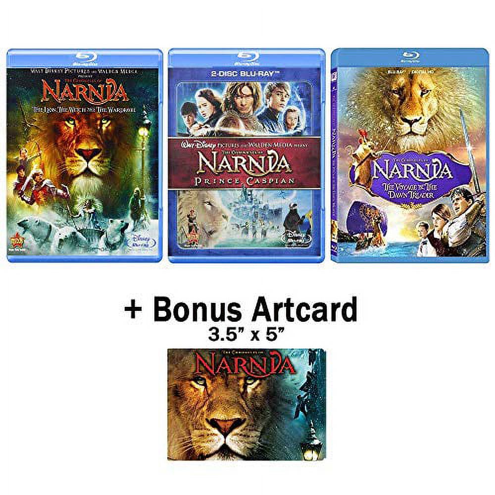 The Chronicles of Narnia Complete Movie Trilogy Bluray Bundle (The