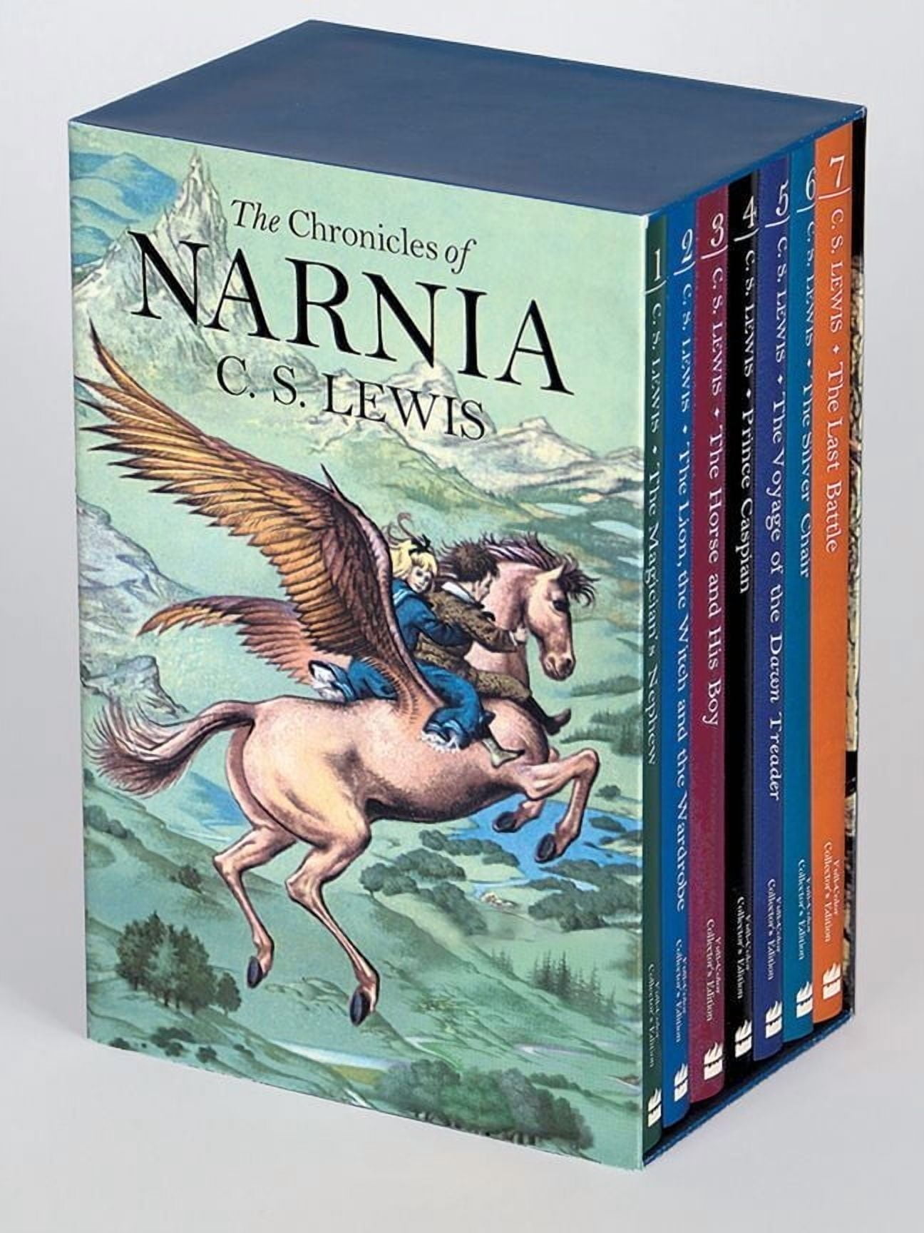 C. S. LEWIS The Chronicles of Narnia Full-Color Paperback 7-Book Box Set