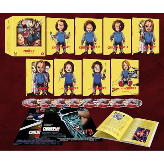 The Chucky Collection (Blu-ray) Lawrence Dane Travis Fine Dean Jacobson Redman Perrey Reeves