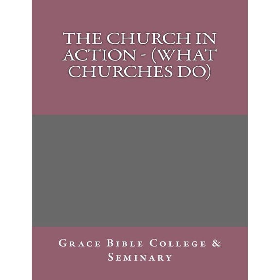 The Church In Action - (What Churches Do) (Paperback)