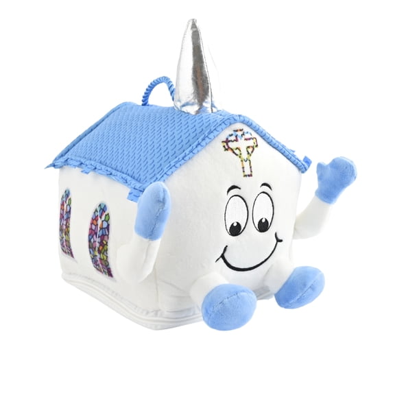 The Church Playhouse Company PlayChurch Carry-Along Plush Silver 1 Count 11 x 9 x 9 Inches