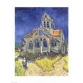 thumbnail image 1 of The Church at Auvers-sur-Oise 1890 Poster Print by Vincent Van Gogh, 1 of 4
