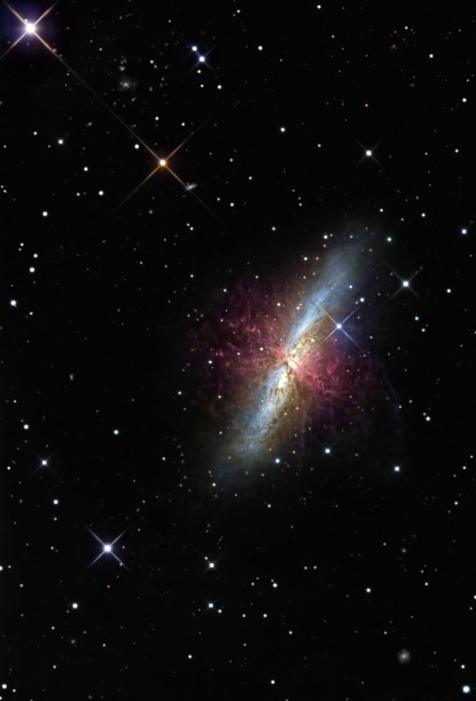 The Cigar Galaxy Canvas Art - R Jay GaBanyStocktrek Images (12 x 17)